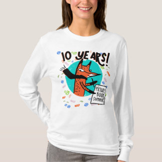 T-shirt Sommet du livre de photos 10 ans TURQ