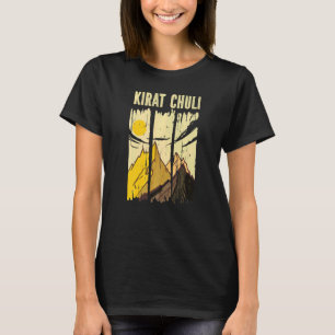 T-shirt Sommet du pic de montagne Kirat Chuli
