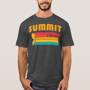 T-shirt Sommet New Jersey Vintage Souvenir déshabillé
