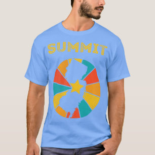 T-shirt Sommet New Jersey Vintage Souvenir déshabillé 1