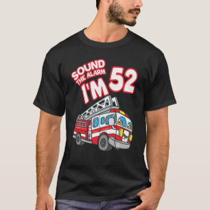 T-shirt Son Alarme I M 52 Pompier Moteur d'incendie 52n