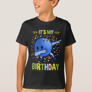 T-shirt Son Anniversaire Bowling Byll
