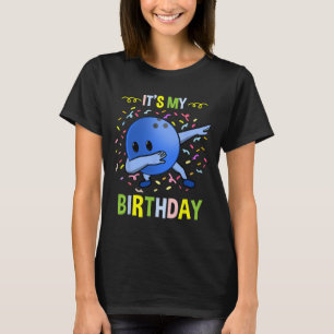 T-shirt Son Anniversaire Bowling Byll