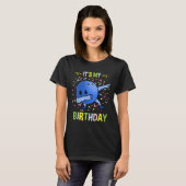 T-shirt Son Anniversaire Bowling Byll (Devant entier)