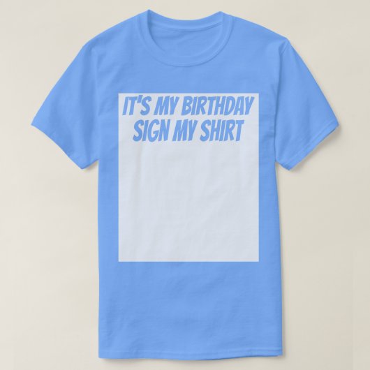 T-shirt Son Anniversaire Signe Mon Ice Breaker Party (Design devant)