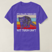 T-shirt Son appelé poubelle ne peut pas ordurer Cant Funny (Design devant)