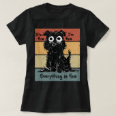 T-shirt Son Beau Im Tout Est Beau Chien (Design devant)
