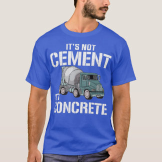 T-shirt Son béton de béton non cimenté