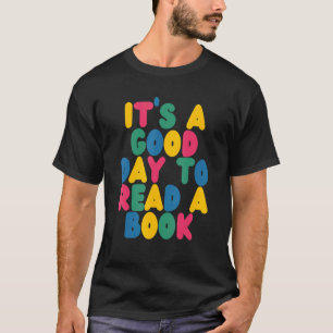 T-shirt Son Bon Jour Pour Lire La Bibliothèque De Livres L