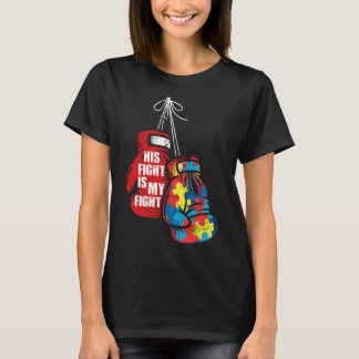 T-shirt Son Combat Est Ma Boxe Fight Sensibilisation sur l