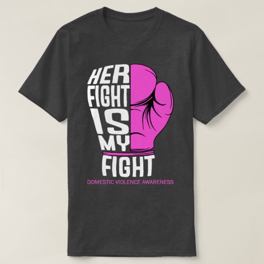 T-shirt Son combat est mon combat (Design devant)
