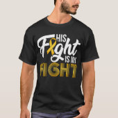 T-shirt Son Combat Est Mon Combat (Devant)
