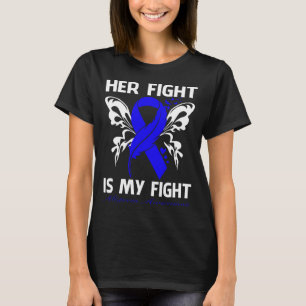 T-shirt Son combat est mon combat ALOPÉCIA SENSIBILISATION