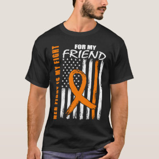 T-shirt Son combat est mon combat Amie Sensibilisation à l