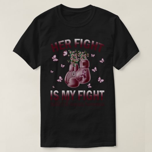 T-shirt Son combat est mon combat CELLULAIRE CELLULE SICKL (Design devant)