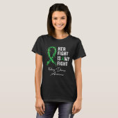 T-shirt Son Combat Est Mon Combat Conscience Des Maladies (Devant entier)