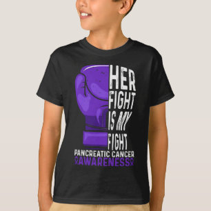 T-shirt Son combat est Mon combat Conscience du cancer du