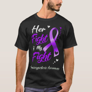 T-shirt Son Combat Est Mon Combat Contre La Craniosynostos