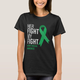 T-shirt Son Combat Est Mon Combat Contre La Maladie Du Rei