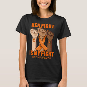 T-shirt Son Combat Est Mon Combat Crps Sensibilisation Rsd