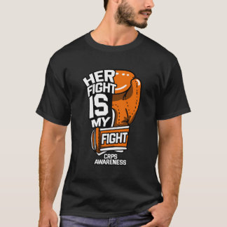 T-shirt Son Combat Est Mon Combat Crps Sensibilisation Rsd