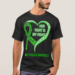T-shirt Son combat est mon combat de sensibilisation aux m