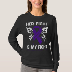 T-shirt Son combat est mon combat DEMENTIA SENSIBILISATION