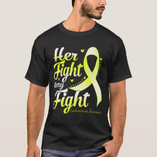 T-shirt Son combat est mon combat ENDOMETRIOSIS SENSIBILIS