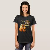T-shirt Son combat est mon combat gants de boxe de combat  (Devant entier)