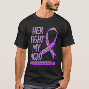 T-shirt Son combat est mon combat Ingioma Benign Cerveau T