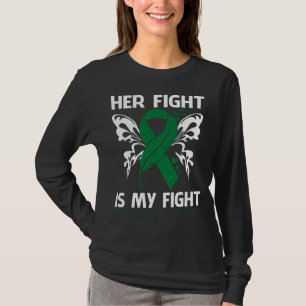 T-shirt Son combat est mon combat la conscience de la dépr