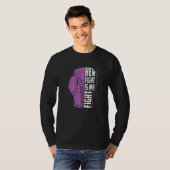 T-shirt Son Combat Est Mon Combat Lupus Warrier (Devant entier)
