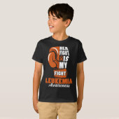 T-shirt Son combat est mon combat Mois de sensibilisation (Devant entier)