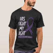 T-shirt Son combat est mon combat multi système Atrophy MS (Devant)
