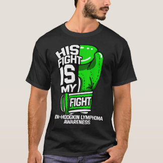 T-shirt Son Combat Est Mon Combat Non-Hodgkin Lymphoma Awa