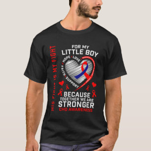 T-shirt Son Combat Est Mon Combat Petit Garçon Fils Chd Co