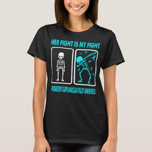 T-shirt Son combat est mon combat PROGRESSIF SUPRANUCLEAR  (Devant)