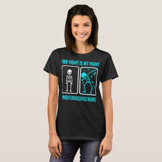 T-shirt Son combat est mon combat PROGRESSIF SUPRANUCLEAR  (Devant entier)