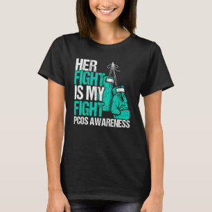 T-shirt Son combat est mon combat Sensibilisation au SOPK