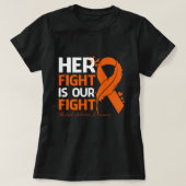 T-shirt Son combat est notre combat à plusieurs SCLEROSIS (Design devant)