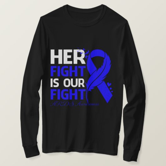 T-shirt Son combat est notre combat face à la conscience R (Design devant)