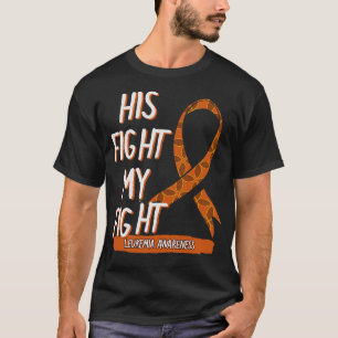 T-shirt Son combat Ma lutte contre la leucémie Sensibilisa