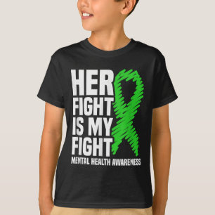T-shirt Son combat Ma lutte contre le carbone vert santé m
