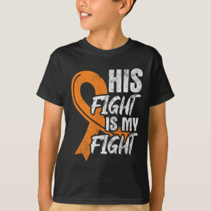 T-shirt Son combat Mon combat Leucémie Cancer Leucémie Lau