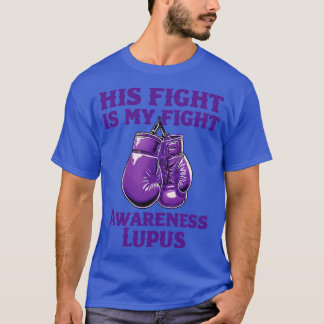 T-shirt Son combat Mon combat Lupus Awerty 1