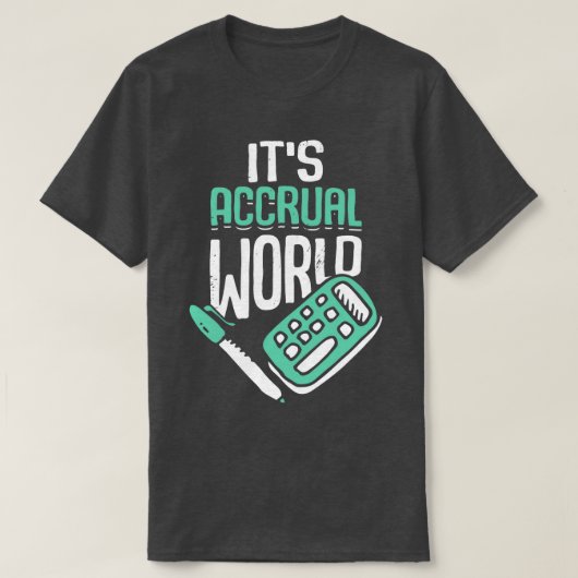 T-shirt Son Comptable comptable mondial des provisions Cad (Design devant)