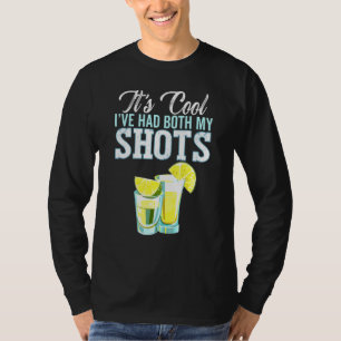 T-shirt Son Cool Ive A Eu Mes Deux Chaussures Tequila Boir