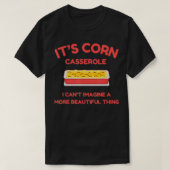 T-shirt Son Corn Casserole Drôle Thanksgiving Noël (Design devant)