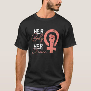 T-shirt Son Corps Son Choix Pro Choice Abortion Féministe