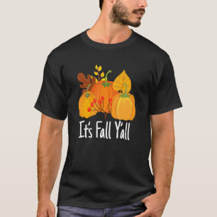 T-shirt Son Costume D'Halloween Yall Lazy Thanksgiving